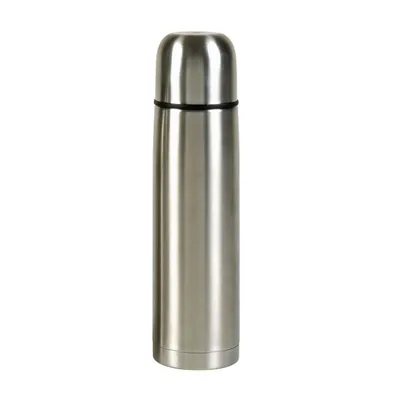 Produktbild von my basics SS10ES Isolierflasche Thermoskanne mit Drehverschluss & Metalleinsatz, Edelstahl, 1000ml, silber