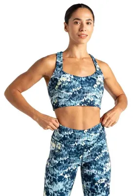 Produktbild von Dare2b Swift Iii Sport-bh Mittlerer Halt Blau S Frau Blau S