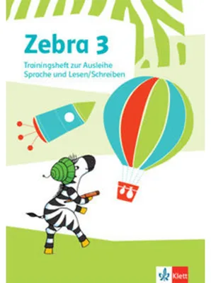 Obrázok produktu pre Zebra 3. Trainingsheft zur Ausleihe. Sprache und Lesen / Schreiben Klasse 3
