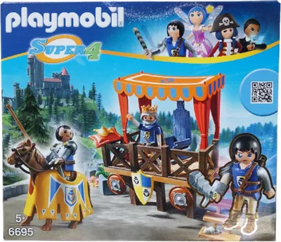 Produktbild von PLAYMOBIL Super 4 6695, 5 Jahr(e), Mehrfarbig, Kunststoff