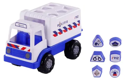 Immagine prodotto di Cavallino Police Poorwagen Vormstoof mit 6 Blöcken, 26 cm