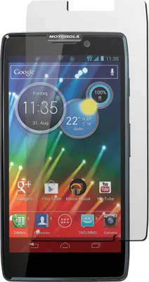 Produktbild von 2er-Pack PhoneNatic Displayschutzfolien matt  kompatibel mit Motorola Razr HD