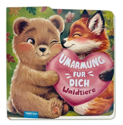 Produktbild von TRÖTSCH - Klappenbuch Umarmung für dich Waldtiere| Ab 2 Jahren
