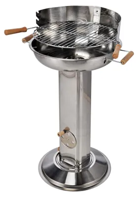 Produktbild von Edelstahl Säulengrill / Höhe: 83 cm