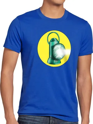 Produktbild von style3 Sheldon Lantern Herren T-Shirt, Größe:5XL, Farbe:Blau