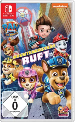 Produktbild von Outright Games Paw Patrol, la Pat’Patrouille: le film A La Rescousse d’Adventure City, RP (Rating Pending)