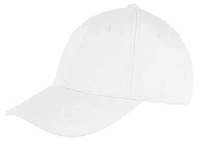 Image de Casquette de baseball unie Result Core Memphis FK623 (taille unique) (blanc)