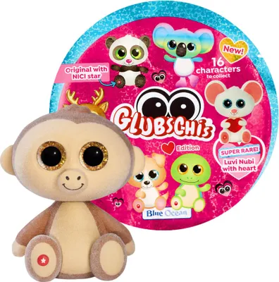 Produktbild von Blue Ocean Glubschis Sammelfiguren Herz Serie 2 - Glubschi Glitzer - Figur Hubson