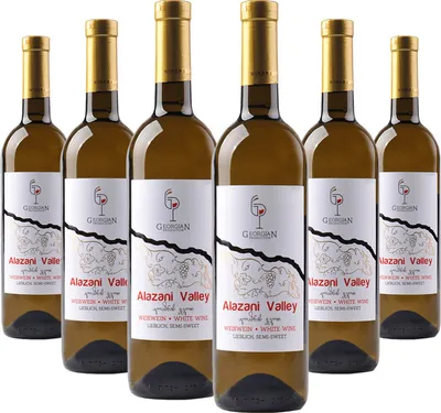 Produktbild von Weinpaket Alazani Valley von Georgian Production Weißweine lieblich