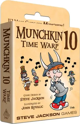 Obrázek produktu pro Munchkin 10: Time Warp - rozšíření karetní hry - ENG edice