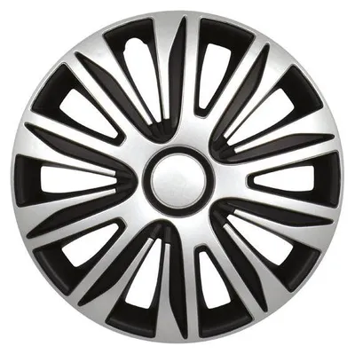 Produktbild von Gorecki Radkappen Nardo 15" Silber/Schwarz