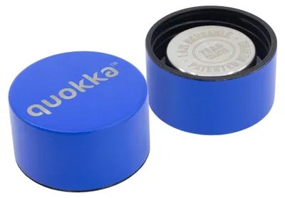 Productafbeelding van Quokka Solid, roestvrijstalen fles/thermoskan, ultramarijnblauw, 850 ml, 40213