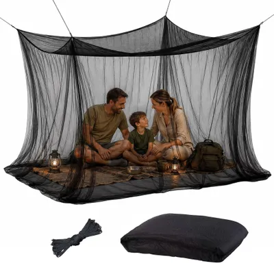 Productafbeelding van XXL Mosquito Net voor Buiten met Deur