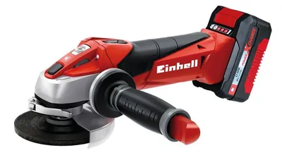 Produktbild von Einhell TE-AG 18, 8500 RPM, Schwarz, Rot, Batterie/Akku, Lithium-Ion (Li-Ion), 18 V, 3 Ah