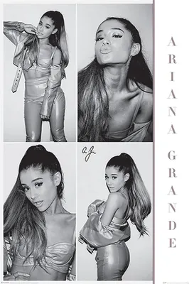 Image de Ariana Grande - Black and White - 61x91,5cm - Affiche Poster