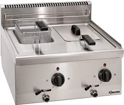 Produktbild von Elektro-Fritteuse mit 2x 6 Literbecken Serie 600