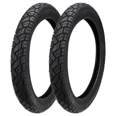 Image de 2x pneu VeeRubber VRM094 2.75-16 (2 3/4 x 16) 43J TT