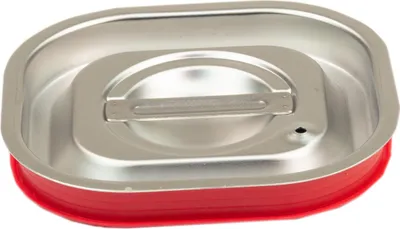 Immagine prodotto di Coperchio GN gastronorm 1/6 con anello in silicone in acciaio inox GVK ECO