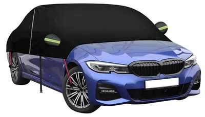 Obrázok produktu pre Polovičná garáž pre BMW 3 (model 2012-2018), 420D, Oxford, vodotesná, ochranná proti poveternostným vplyvom, so zipsom
