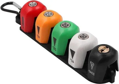 Obrázok produktu pre Súprava na vysokotlakové čistenie s 5-dielnou rýchlospojkou pre rôzne vysokotlakové čističe (0°, 15°, 25°, 40°, mydlo)