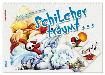 Produktbild von Schilcher träumt... (Wandkalender 2027 DIN A2 quer), CALVENDO Monatskalender