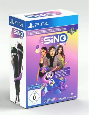 Produktbild von Let's Sing 2024 + 2 Mikrofone PS4-Spiel