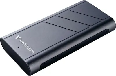 Obrázok produktu pre Verbatim TurboMetal SSD USB4 4TB, 4 TB, USB Typ-C, USB4 Gen 2x2, 3700 MB/s, 40 Gbit/s, Strieborná