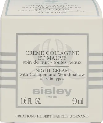 A close-up of a product box for Sisley Night Cream.