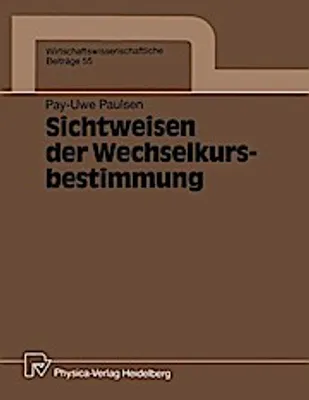 Immagine prodotto di Sichtweisen der Wechselkursbestimmung