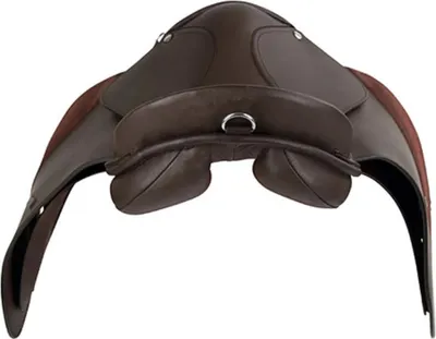 Immagine prodotto di Kerbl Sattelset Haflinger Gr.17,5 Zoll Kammerweite 34,5cm Gurt 125cm braun 32198