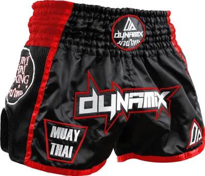 Produktbild von Dynamix Athletics Muay Thai Shorts Warpath Schwarz/Rot(L)