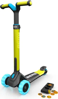 Produktbild von BERG Kinderroller Nexo für Kinder ab 2 Jahren klappbar Magnet-Deck Lime