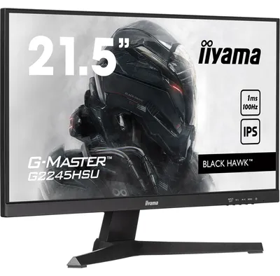 Immagine prodotto di Iiyama G2245HSU-B2 IIYAMA 54,5 cm (21,5") G2245HSU-B2 16:9 HDMI+DP+2xUSB IPS