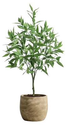 Zdjęcie produktu dla Sztuczna eukaliptus, realistyczny wygląd, łatwa w pielęgnacji, wysokość 90 cm
