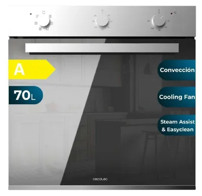 Zdjęcie produktu dla Cecotec M236000, Średni, Kuchenka elektryczna, 70 l, 2800 W, 70 l, EasyClean