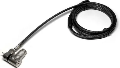 Immagine prodotto di Cavo di sicurezza universale PORT CONNECT, 2 pulsanti, argento