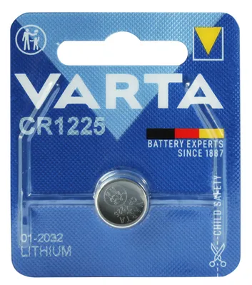 Produktbild von Varta CR1225, Einwegbatterie, CR1225, Lithium, 3 V, 1 Stück(e), 48 mAh