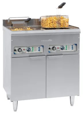 Image de Friteuse électrique Sur Pieds 2 X 16 Litres - Casselin