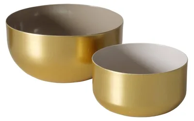Produktbild von Goldene dekorative Schalen, 2er-Set