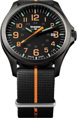 Produktbild von Traser Herrenuhr TS-107425 schwarz
