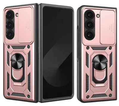 Produktbild von Techsuit Camshield Back Cover Hlle fr Samsung Galaxy Z Fold 6 - Rosgold