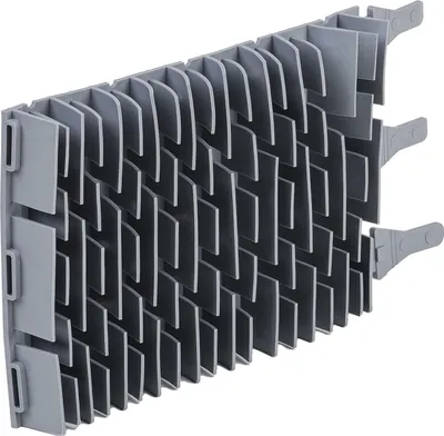 Produktbild von vhbw Bürste Ersatz für Zodiac R0962800 für Poolroboter, Poolsauger - Aus Gummi, 24,5 x 13 x 3 cm