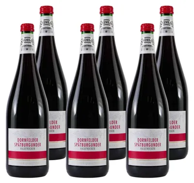 Produktbild von Landhaus Dornfelder Spätburgunder -halbtrocken- (6 x 1,0L)