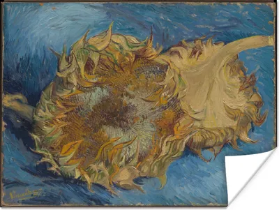 Produktbild von MuchoWow® Poster Sonnenblumen - Vincent van Gogh 40x30 cm - Plakate für die Wände - Poster Wohnzimmer