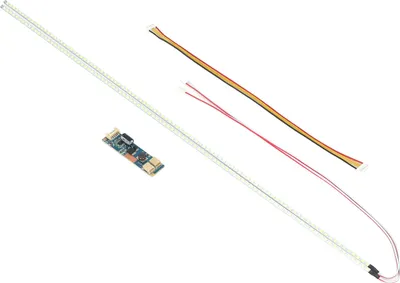Zdjęcie produktu dla Podświetlenie LED Pasek świetlny LCD Uniwersalne akcesoria PC Włókno szklane z płytą modułową do lamp 540 mm