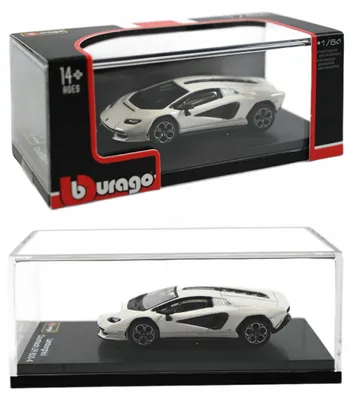 Obrázek produktu pro Bburago Lamborghini Countach LPI 800-4, model v měřítku 1:64, exkluzivní sběratelský model v vitríně