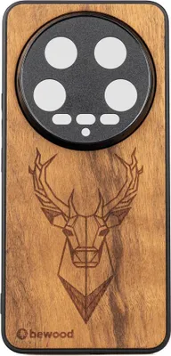 Produktbild von Bewood Holzhülle für Xiaomi 14 Ultra DEER IMBUIA