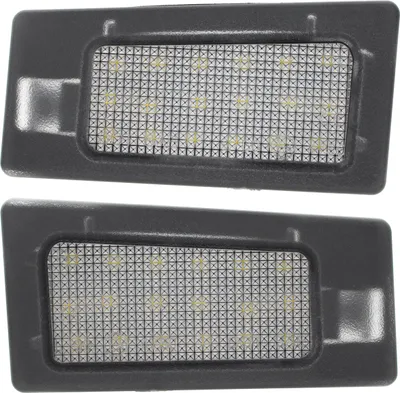 Image de 2x LED PREMIUM Eclairage de plaque d'immatriculation Lampes SMD pour Kia Ceed KOMBI 12-21 Cerato 13-18 Hyundai i30 KOMBI 12-16 Elantra 10-12