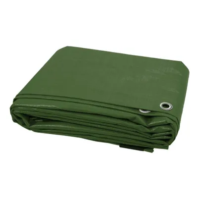 Produktbild von Abdeckplane 110g/m² Grün 3 x 4m wasserdicht Plane mit Ösen Gewerbeplane Bauplane Bootsplane für Pool LKW Holz Boot Camping Meterware Sandkasten Outdoor Gartenmöbel Trampolin Holzstapel