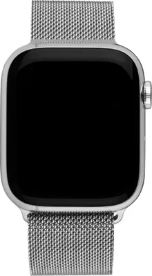 Produktbild von Apple Watch 8 Cell 45mm Edelst. Silver/Silver Milanese Loop